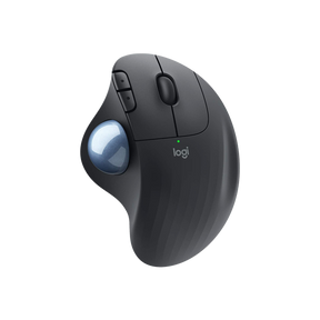 Logitech ERGO M575S Wireless Trackball Mouse – Ergonomic Comfort, Quiet Clicks