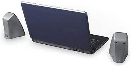 Logitech Z130 stereo speakers – desktop lifestyle