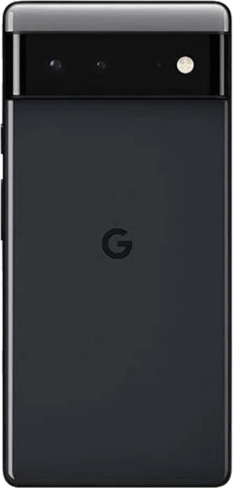هاتف جوجل بيكسل 6 5G الذكي (128 جيجابايت، 8 جيجابايت رام، كاميرا 50 ميجابكسل) أسود عاصف 