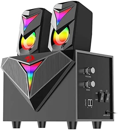 Redragon GS700 Toccata RGB 2.1 Gaming Subwoofer Speakers
