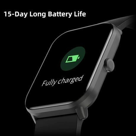iMilab W01 smartwatch – on wrist lifestyle
