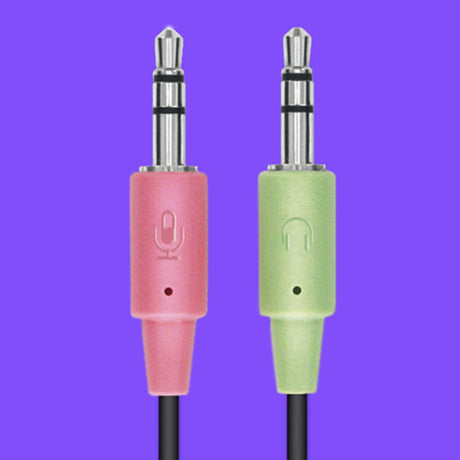 Logitech H150 stereo headset – inline volume control