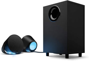 Logitech G560 LIGHTSYNC PC gaming speakers – front view