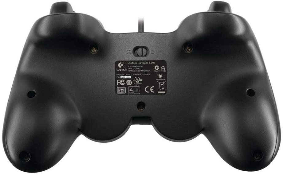 logitech wired Gamepad F310