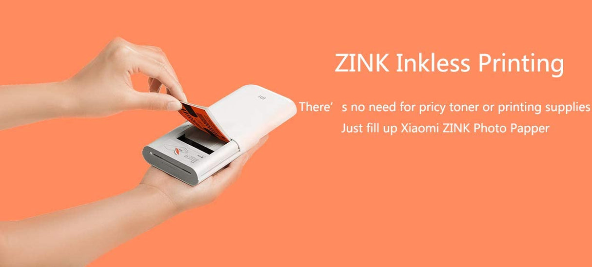 Mi PORTABLE PHOTO PRINTER + Paper - DokanTech #