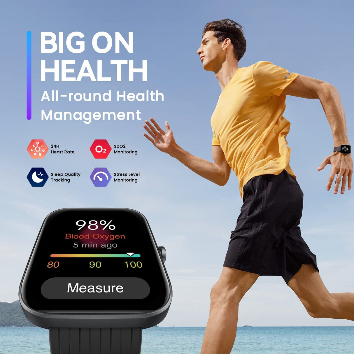Amazfit Bip 3 Smart Watch for Android iPhone