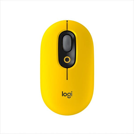 Logitech POP Mouse, Wireless Mouse with Customisable Emojis, SilentTouch Technology, Precision/Speed Scroll, Compact Design, Bluetooth, Multi-Device, OS Compatible