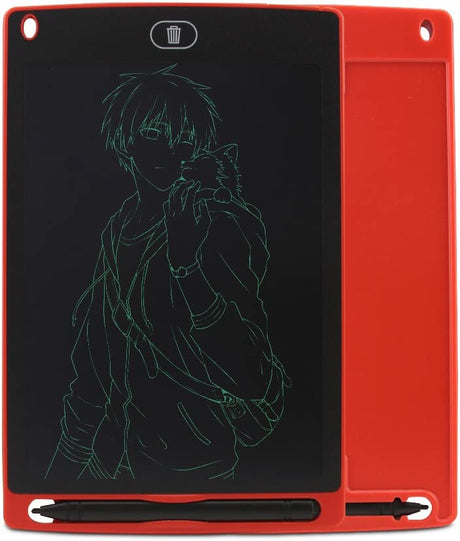 LCD writing tablet – erase button detail