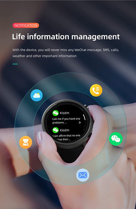 Mibro A1 smartwatch – on wrist lifestyle