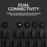 لوحة مفاتيح الألعاب الميكانيكية Logitech G915 من لوجيتك, GL Tactile Lightspeed Wireless RGB