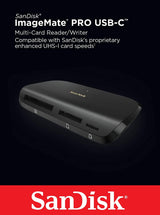 قارئ البطاقات المتعددة SanDisk ImageMate Pro USB-C 