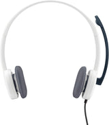 Logitech Stereo Headset H150 - Cloud White - 2-Jack - DokanTech #
