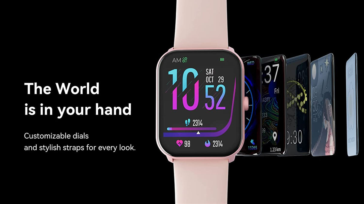 iMilab Smart Watch W01 black - DokanTech #