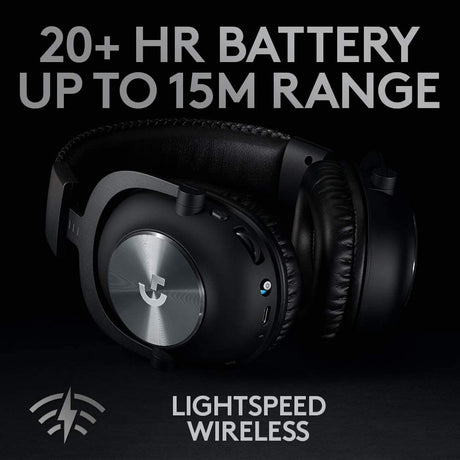 Logitech G Pro X Wireless headset – memory foam ear cushions