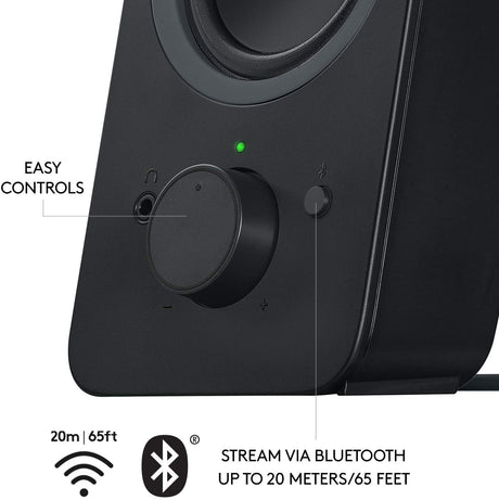Logitech Z207 stereo speakers – Bluetooth indicator