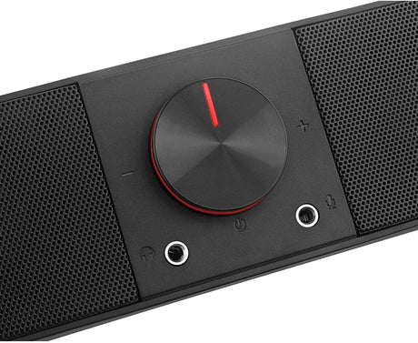 Redragon GS570 gaming sound bar – desktop lifestyle