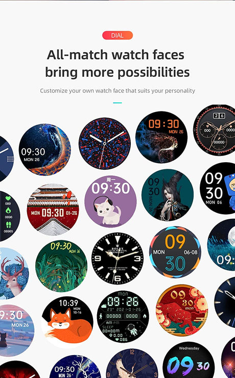 Mibro A1 Smartwatch - Heart Rate Sleep Monitoring Multi-Language-Bluetooth - DokanTech #