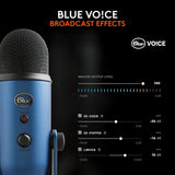 Logitech Yeti Usb Mic with Blue Voice - Silver