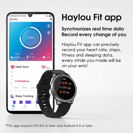 Haylou Solar LS05 smartwatch – health tracking features