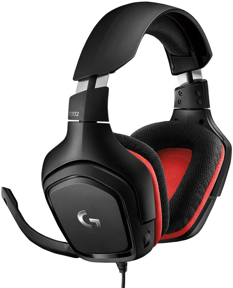 Logitech G332 gaming headset – cardioid mic detail