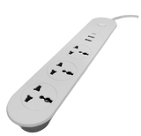 Bareeq 3 Power Socket + 3 USB ( USB-C PD 20W / 2 USB - A 10W ) 250V/16A IP66