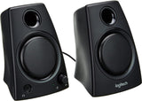 Logitech Z130 STEREO SPEAKERS WITH STRONG BASS, 10W Peak/5W RMS power.