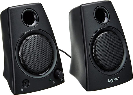 Logitech Z130 stereo speakers – 3.5mm input