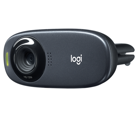 Logitech C310 HD webcam – microphone indicator