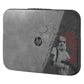 HP Disney 15.6 inch laptop sleeve – front view gray