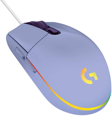 Logitech G203 gaming mouse – gaming desk lifestyle