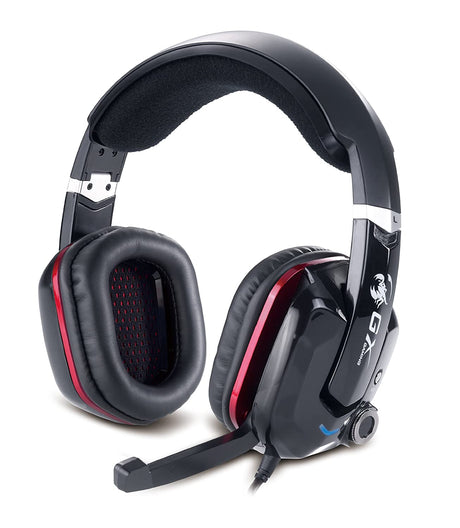 Genius Cavimanus 7.1 gaming headset – front view black