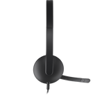 Logitech H340 Stereo USB Headset - Black