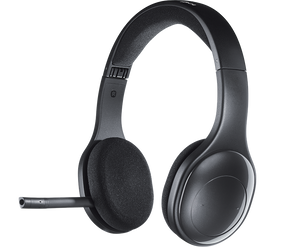 Logitech H800 wireless Bluetooth headset – front view
