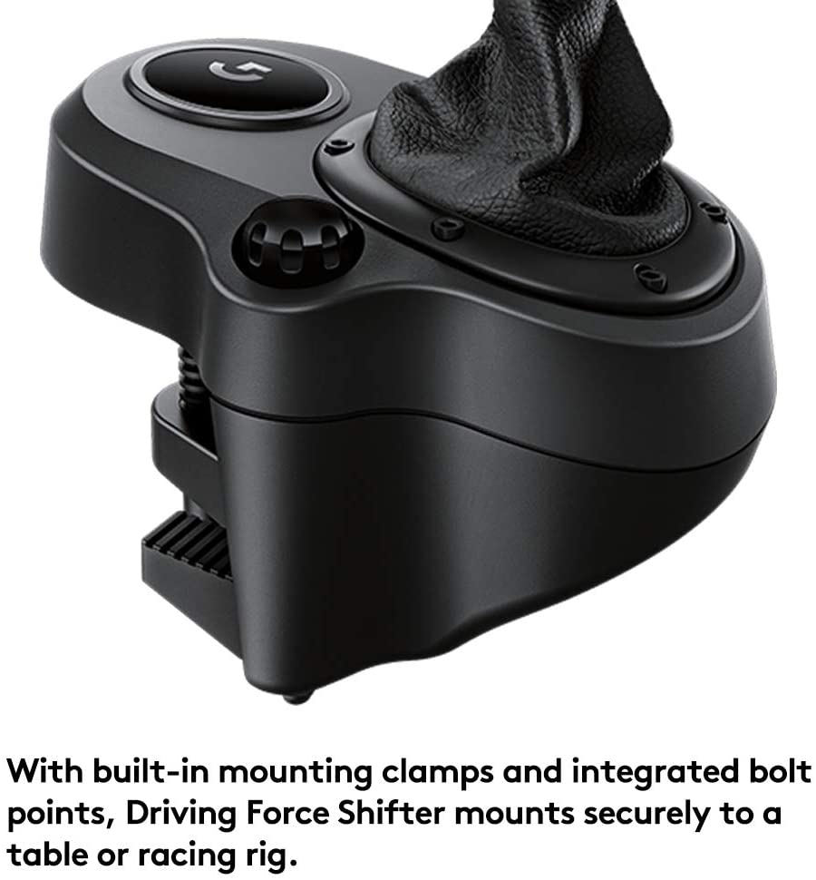 Logitech G29 Racing Wheel Driving Force Shifter Bundle for PS5, PS4 & PC