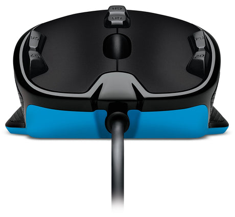 Logitech G300s wired gaming mouse – side profile