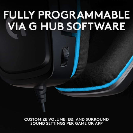Logitech G432 gaming headset – cardioid microphone