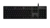 Logitech G512 Carbon RGB Gaming keyboard GX Blue Clicky linear switch