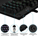 Logitech G512 Carbon RGB Gaming keyboard GX Blue Clicky linear switch