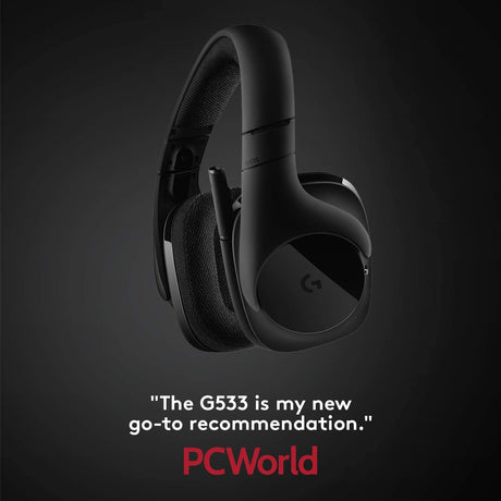 Logitech G533 DTS 7.1 Surround Wireless Gaming Headset - DokanTech #