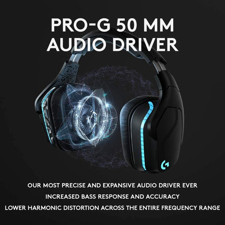 Logitech G935 wireless headset – PRO-G 50mm drivers
