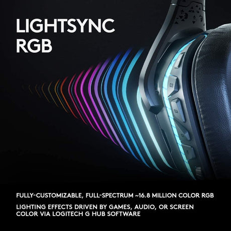 Logitech G935 wireless headset – LIGHTSYNC RGB