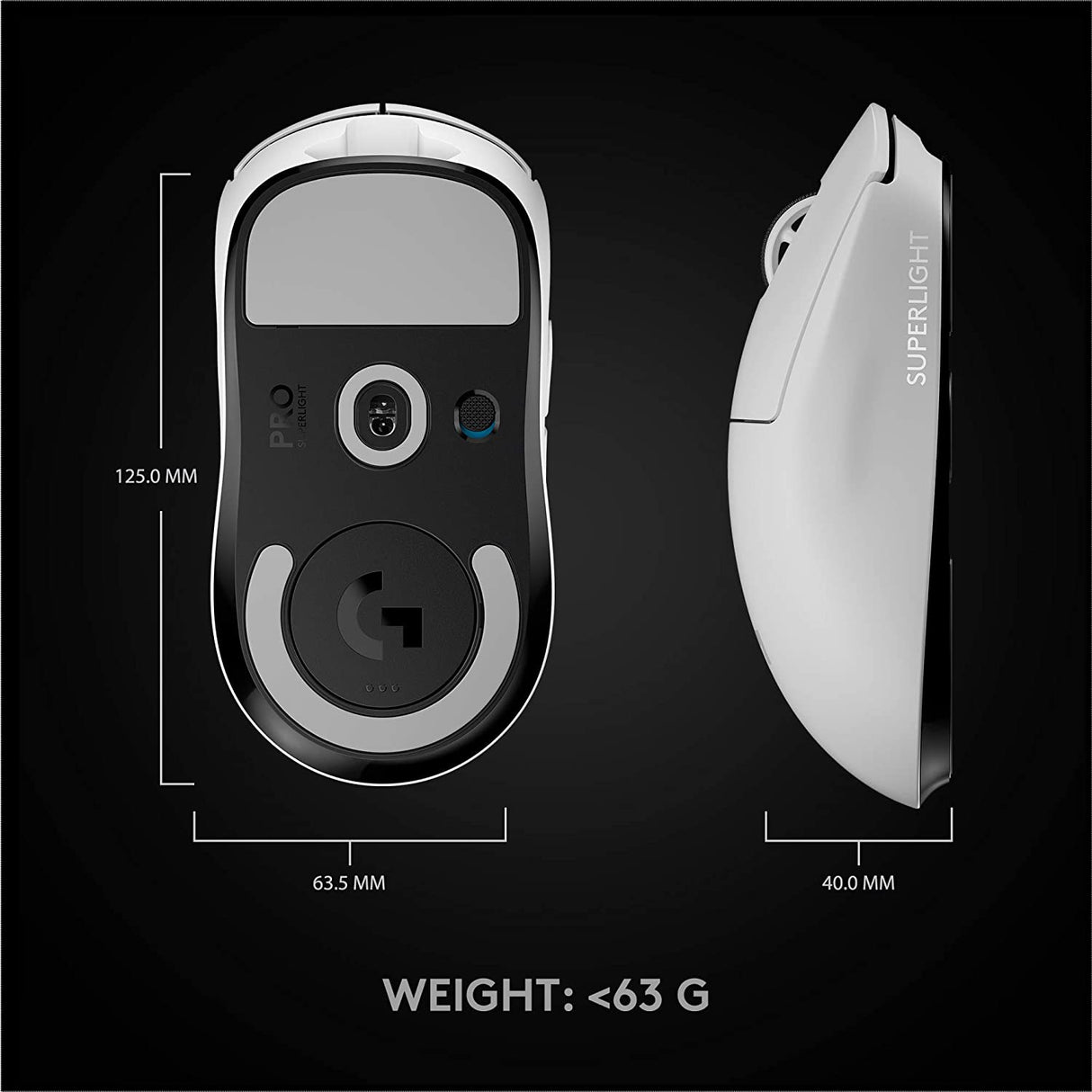 Logitech PRO X Superlight Wireless Gaming Mouse