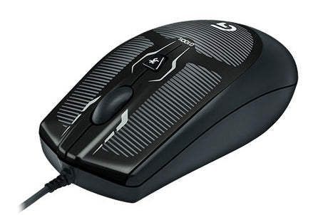 Logitech G100s wired gaming mouse – top view