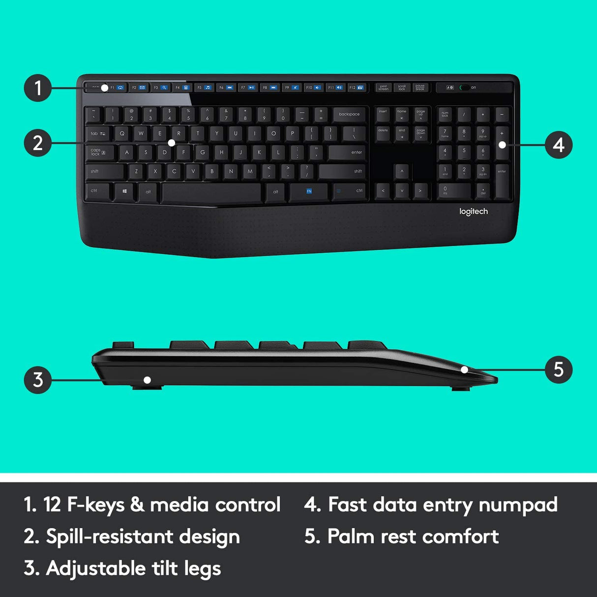 Logitech MK345 Keyboard and Mouse ARA - DokanTech #