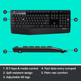Logitech MK345 Keyboard and Mouse ARA - DokanTech #