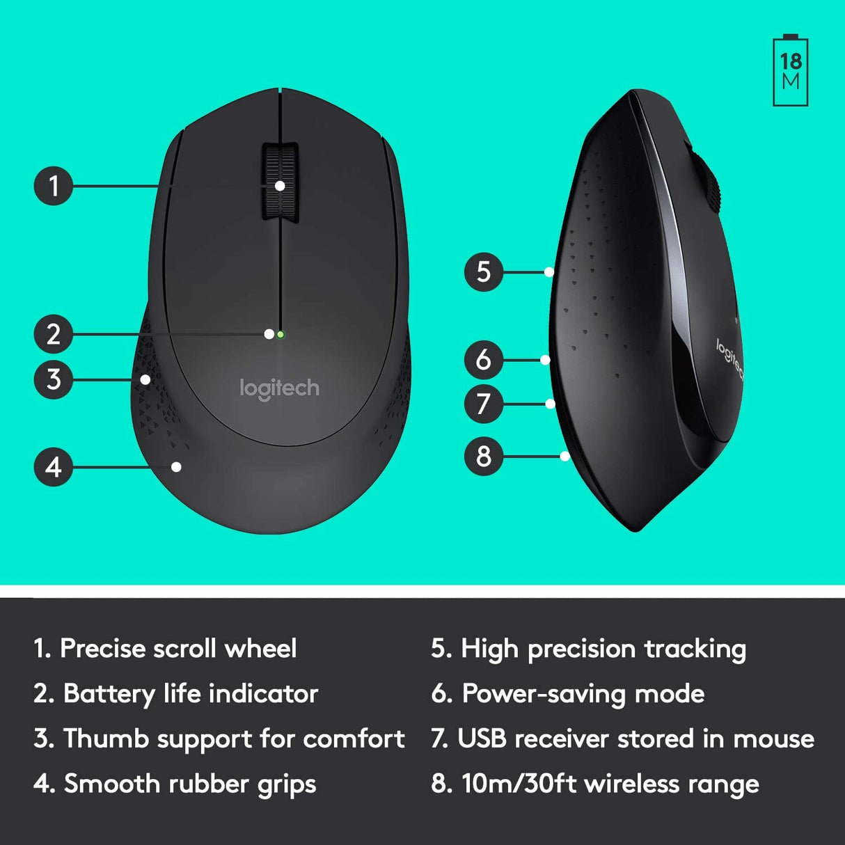 Logitech MK345 Keyboard and Mouse ARA - DokanTech #