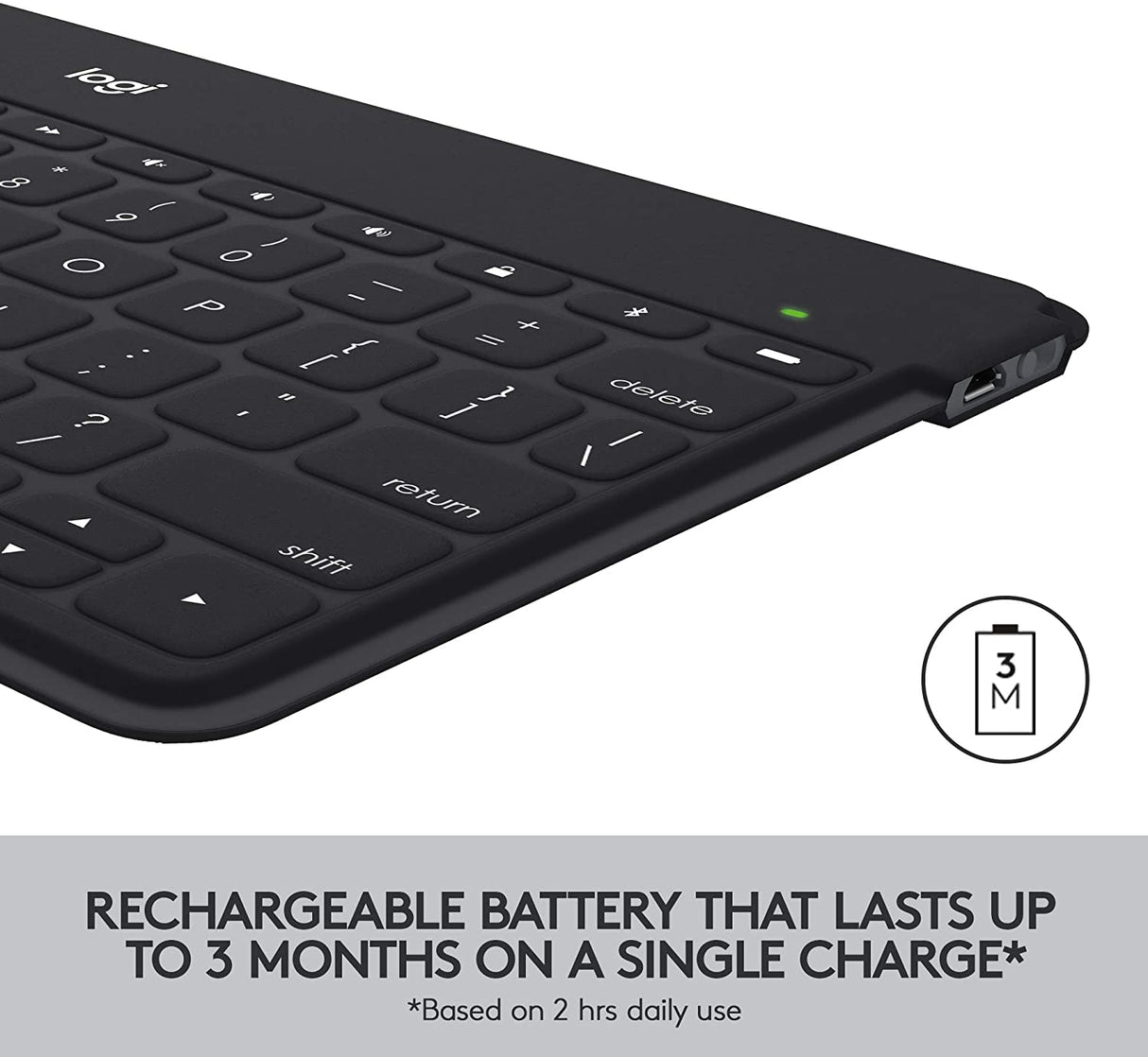 Logitech Keyboard Keys-To-Go Ultra Slim for Apple Product