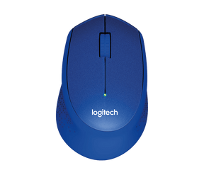 Logitech M330 Silent Plus wireless mouse – dark red variant