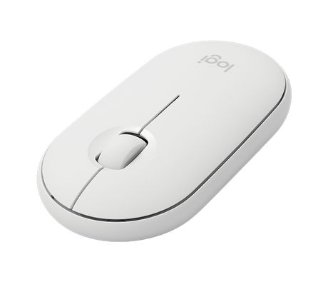 Logitech M350 Pebble Slim Mouse Bluetooth Wireless Silent - DokanTech #