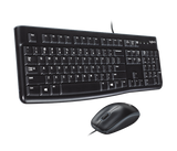 Logitech MK120 Wired Mouse and Keyboard ARA Combo _( Black )